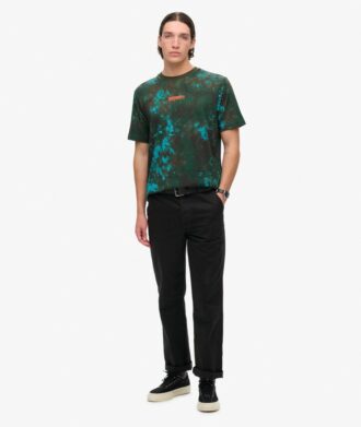 Löst sittande T-shirt med Utility Camo-tryck
