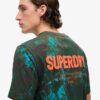 Löst sittande T-shirt med Utility Camo-tryck
