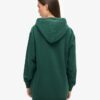 Luxe Metallic Logo Hoodie Klänning Luxe Metallic Logo Hoodie Klänning