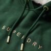 Luxe Metallic Logo Hoodie Klänning Luxe Metallic Logo Hoodie Klänning