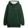 Luxe Metallic Logo Hoodie Klänning Luxe Metallic Logo Hoodie Klänning