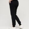 Luxe Metallic Logo Slim Joggerbyxor
