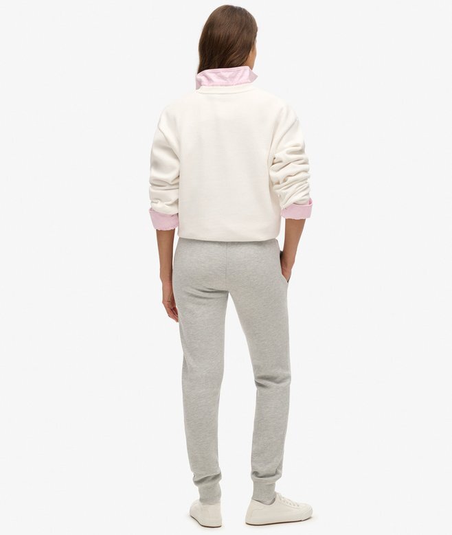 Luxe Metallic Logo Slim Joggerbyxor Luxe Metallic Logo Slim Joggerbyxor