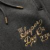 Luxe Metallic Logo Slim Joggerbyxor