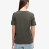 Lyxig T-shirt med metalliskt logo