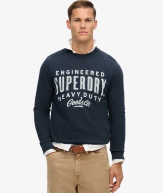 Machined Goods Workwear Crew Sweatshirt Machined Goods Workwear Crew Sweatshirt