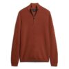 Merino-tröja med halv dragkedja Merino-tröja med halv dragkedja