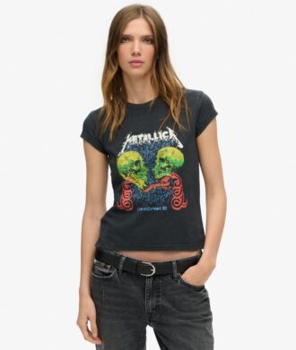 Metallica X Superdry T-shirt med korta ärmar