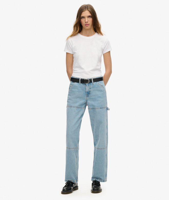 Mid Rise Denim Carpenter Jeans Mid Rise Denim Carpenter Jeans
