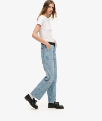 Mid Rise Denim Carpenter Jeans Mid Rise Denim Carpenter Jeans