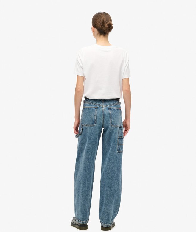 Mid Rise Denim Carpenter Jeans Mid Rise Denim Carpenter Jeans