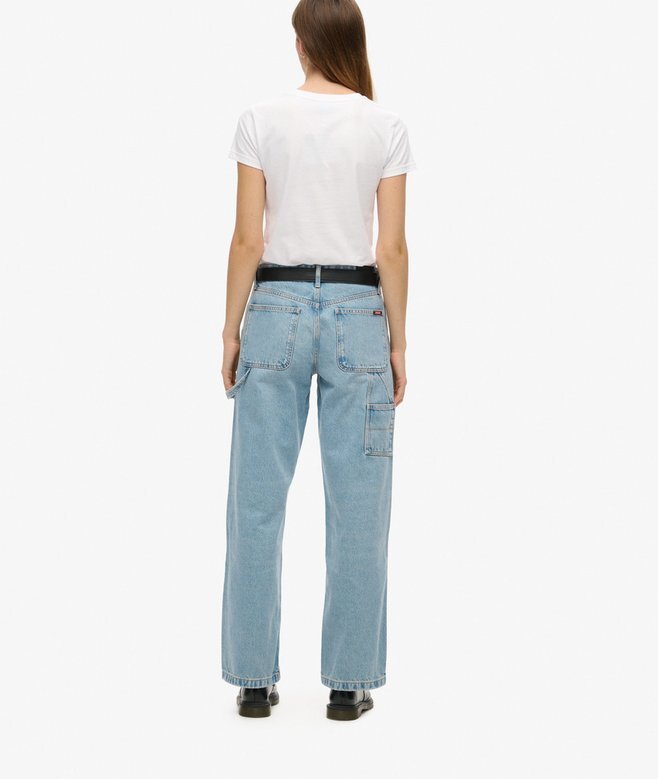 Mid Rise Denim Carpenter Jeans Mid Rise Denim Carpenter Jeans