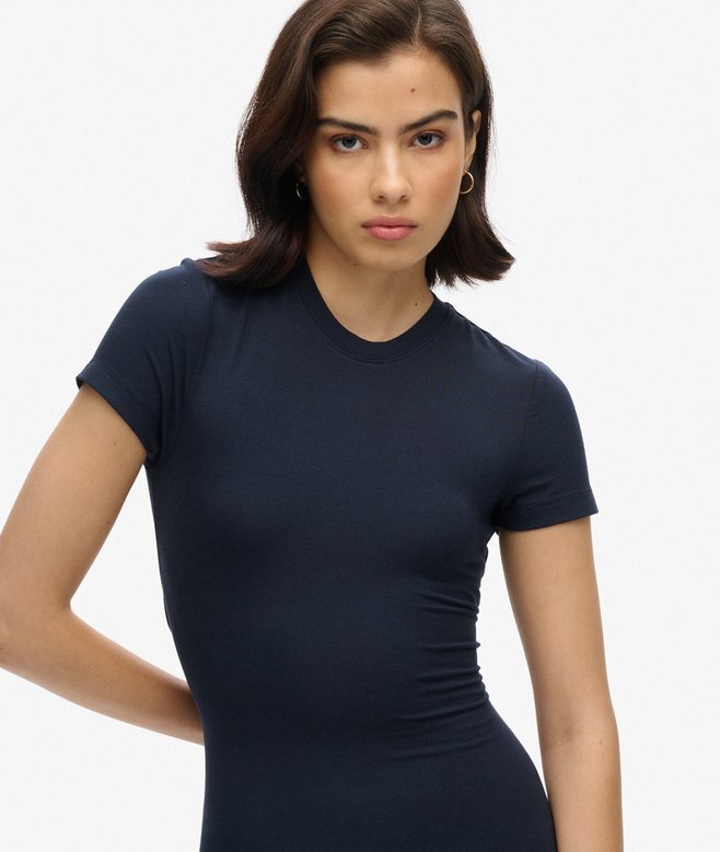 Midi-T-shirtklänning Midi-T-shirtklänning