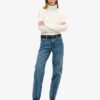Midjehög jeans med vida ben Midjehög jeans med vida ben