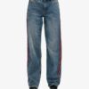 Midjehög jeans med vida ben Midjehög jeans med vida ben