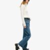 Midjehög jeans med vida ben Midjehög jeans med vida ben