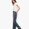 Midjehög jeans med vida ben Midjehög jeans med vida ben