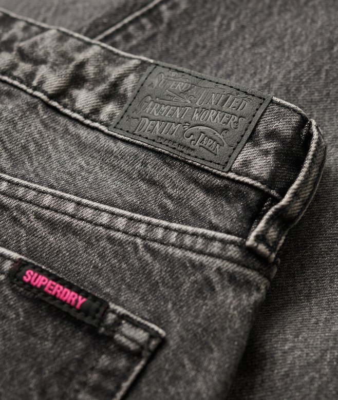 Midjehög jeans med vida ben Midjehög jeans med vida ben