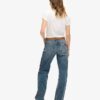 Midjehög jeans med vida ben Midjehög jeans med vida ben