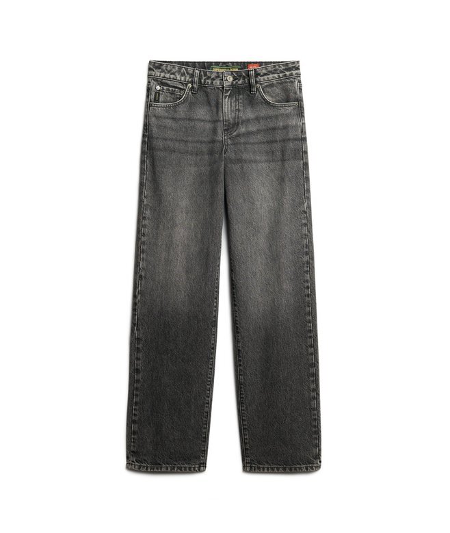 Midjehög jeans med vida ben Midjehög jeans med vida ben
