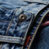 Midjehög jeans med vida ben Midjehög jeans med vida ben