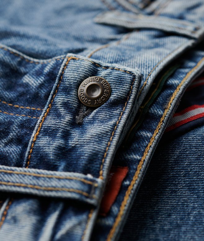 Midjehög jeans med vida ben Midjehög jeans med vida ben
