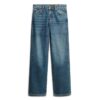 Midjehög jeans med vida ben Midjehög jeans med vida ben