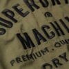 Militär M65 broderad lätt jacka