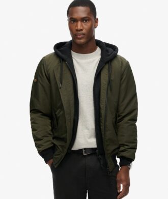 Militär MA1-jacka Hooded