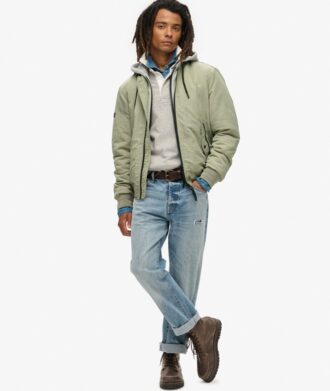 Militär MA1-jacka Hooded