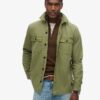 Militärisk långärmad overshirt Militärisk långärmad overshirt
