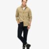 Militärisk långärmad overshirt