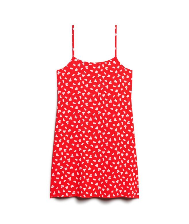 Mini-klänning i jersey med tryck Mini-klänning i jersey med tryck