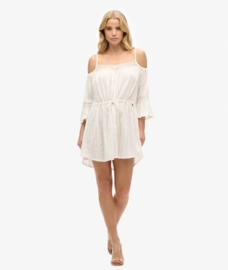 Miniklänning med bar axel