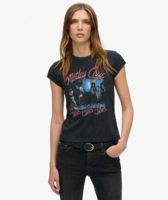 Motley Crue X Superdry T-shirt med korta ärmar