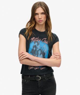 Motley Crue X Superdry T-shirt med korta ärmar