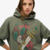 Neo Trad Tattoo Relaxed Hoodie