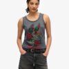 Neo Trad Tattoo Scoop Neck Tank Top Neo Trad Tattoo Scoop Neck Tank Top