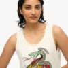 Neo Trad Tattoo Scoop Neck Tank Top Neo Trad Tattoo Scoop Neck Tank Top