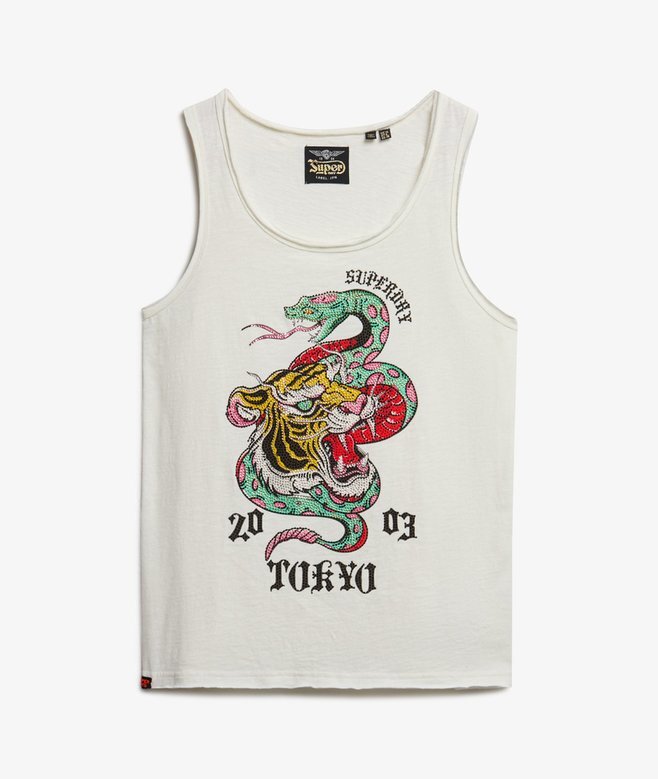 Neo Trad Tattoo Scoop Neck Tank Top Neo Trad Tattoo Scoop Neck Tank Top