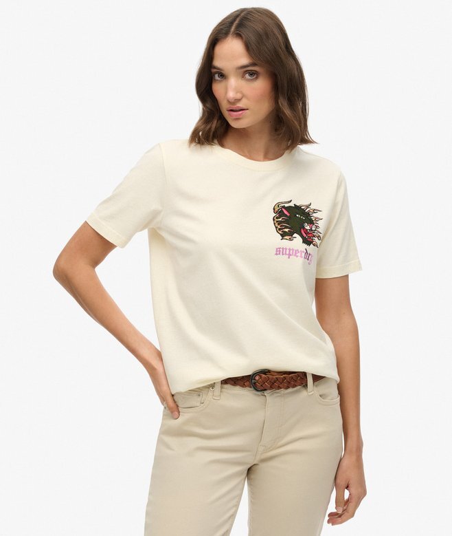 Old School Tattoo Relaxed T-shirt Old School Tattoo Relaxed T-shirt