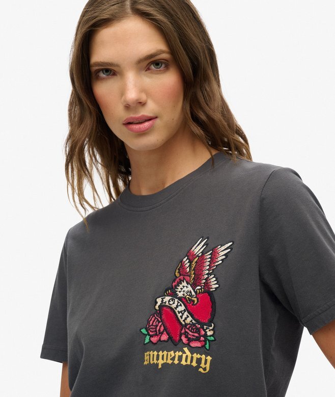 Old School Tattoo Relaxed T-shirt Old School Tattoo Relaxed T-shirt