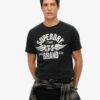 Omgjord klassisk T-shirt med tryck Omgjord klassisk T-shirt med tryck