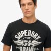 Omgjord klassisk T-shirt med tryck Omgjord klassisk T-shirt med tryck