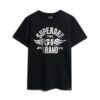 Omgjord klassisk T-shirt med tryck Omgjord klassisk T-shirt med tryck