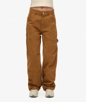 Organic Cotton Vintage Wide Carpenter Pants