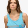Outdoor Stripe Scoop Neck Tank Top