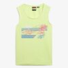 Outdoor Stripe Scoop Neck Tank Top