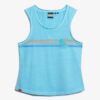 Outdoor Stripe Scoop Neck Tank Top
