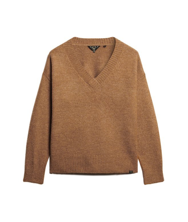 Oversized tröja med V-ringning Oversized tröja med V-ringning